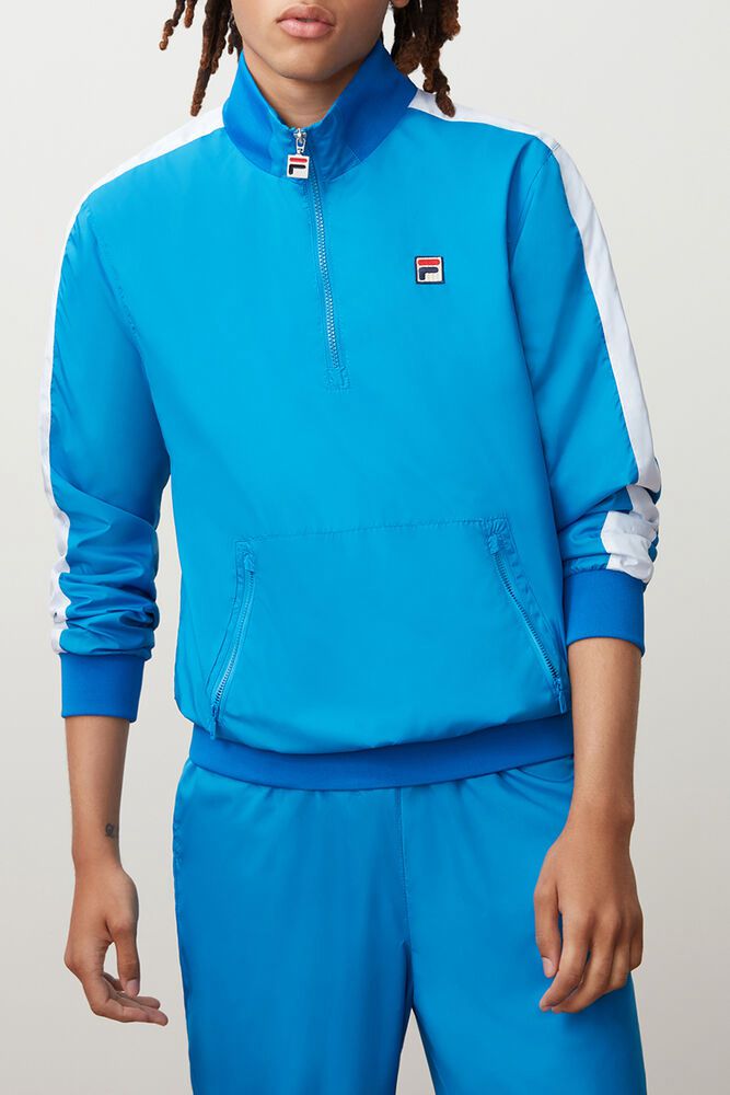 Fila Jakke Herre Blå Hopper Windbreaker 936085-BXD